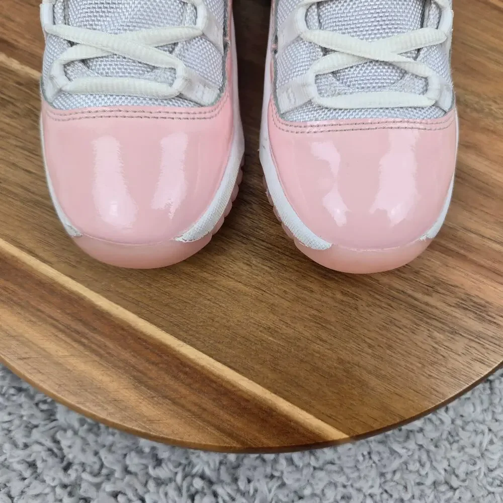 Jordan 11 Retro Low PS PreSchool Kids 2y Legend Pink White Daily Casual Sneaker